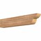 Ekena Millwork Crestline Smooth Rafter Tail, Western Red Cedar, 3 1/2"W x 6"H x 32"L RFT04X06X32CRE00SWR - alternate 1